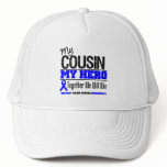 Colon Cancer My Cousin, My Hero hats