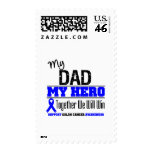Colon Cancer My Dad My Hero Postage Stamps