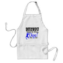 Colon Cancer Picked The Wrong Diva v2 Aprons