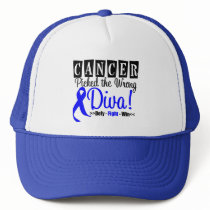 Colon Cancer Picked The Wrong Diva v2 Trucker Hat