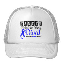Colon Cancer Picked The Wrong Diva v2 Mesh Hats