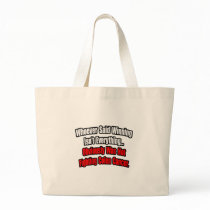 Colon Cancer Quote bags