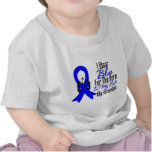 Colon Cancer Ribbon Hero My Grandpa Tee Shirt