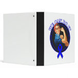 Colon Cancer - Rosie The Riveter - We Can Do It Vinyl Binder