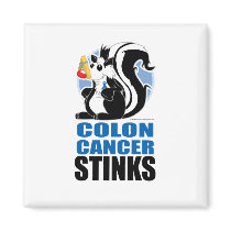 Colon Cancer Stinks magnets