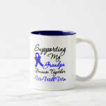 Colon Cancer Support (Grandpa) Coffee Mugs