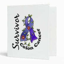 Colon Cancer Survivor 15 Binders