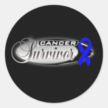 Colon Cancer Survivor Sticker