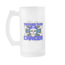 Colon Cancer Tougher Than Cancer Skull Coffee Mugs