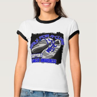 Colon Cancer Walk For A Cure Shoes shirt