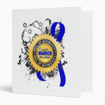 Colon Cancer Warrior 23 Vinyl Binder