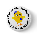 Colon Cancer Warrior Dude Pins
