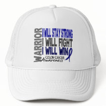 Colon Cancer Warrior Mesh Hat