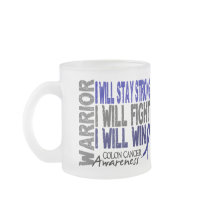 Colon Cancer Warrior Mugs