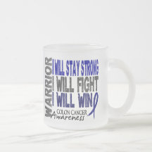 Colon Cancer Warrior Mugs