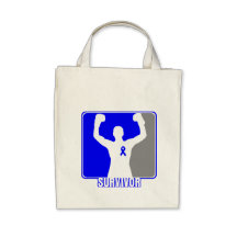Colon Cancer Winning Survivor Tote Bag