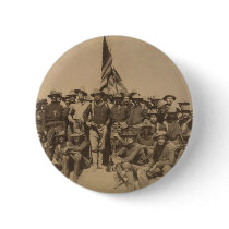Colonel Roosevelt and his Rough Riders Pinback Buttons