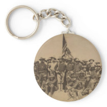 Colonel Roosevelt and his Rough Riders Keychains