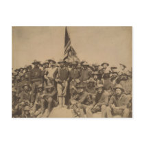 Colonel Roosevelt and his Rough Riders Post Card