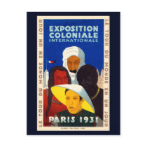 Colonial Exposition Paris 1931 Postcard