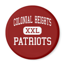 Colonial Heights - Patriots - Colonial Heights magnets