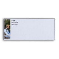 Colonial Man in Kitchen envelopes