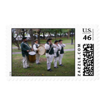 Colonial Marching Band postage