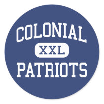 Colonial Patriots Middle Memphis Tennessee stickers by customteamsportswear Colonial Patriots Middle Memphis Tennessee stickers