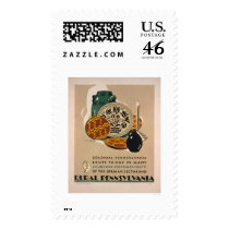 Colonial Pennsylvania 1940 WPA Postage