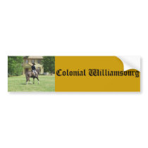 Colonial Williamsburg Bumper Sticker