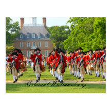 Colonial Williamsburg Postcard
