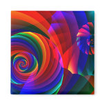 Color 7 refrigerator magnet