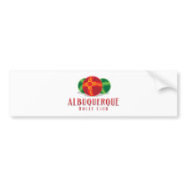 Color ABQ Bocce Club Bumper Stickers