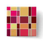 Color Abstract Composition Pin