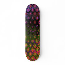 Color Bash Dark Skateboard by dduhaime55 Color Bash Dark Skateboard