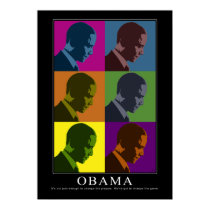 "Color Blind" Obama posters by Sutako "Color Blind" Obama posters