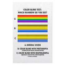 Color Blind Test (Colors Of Rainbow Vision Test) stationery