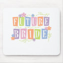 Color Blocks Future Bride mousepads