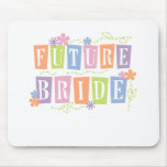 Color Blocks Future Bride Mouse Pad