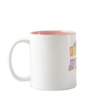 Color Blocks Future Bride mugs