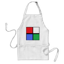 color boxs aprons