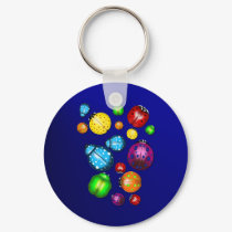 Color Bugs Keychain by Lotacats Color Bugs Keychain