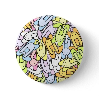 color bunnies button by VioDeSign