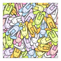 color bunnies posters by VioDeSign color bunnies posters