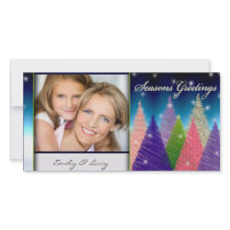 Color burst Christmas tree photo card template photo cards by aslentz Color burst Christmas tree photo card template photo cards