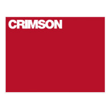Color Card crimson Postcards