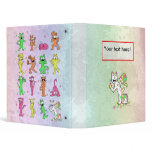 Color Cats binder 1 inch