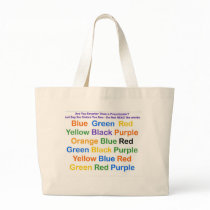 Color Chart Science Optical Illusions bags by GlenAlan Color Chart Science Optical Illusions bags