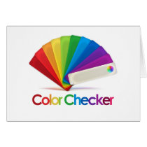 Color Checker Greeting Cards