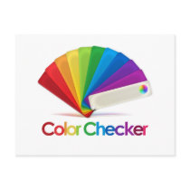 Color Checker Post Cards